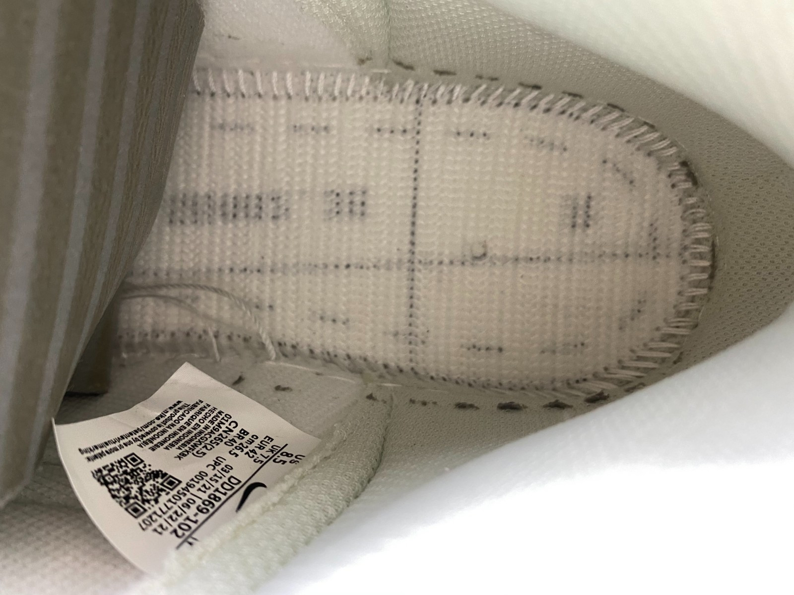 nike dunk high sail football grey (w) - dd1869-102