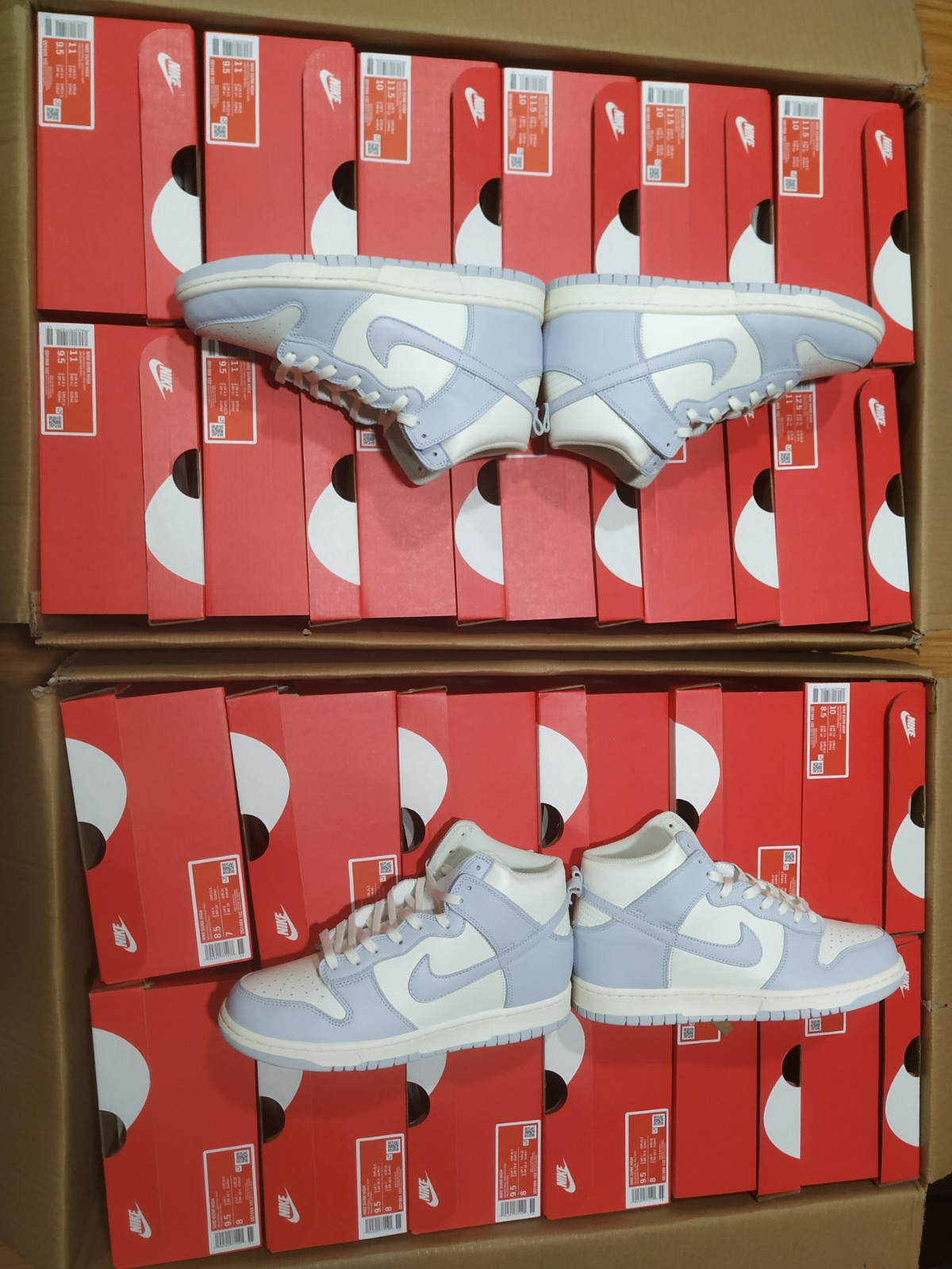 nike dunk high sail football grey (w) - dd1869-102