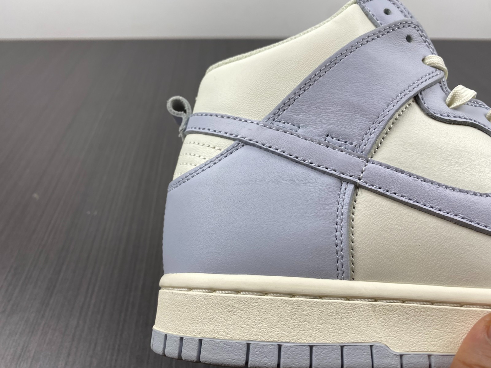 nike dunk high sail football grey (w) - dd1869-102