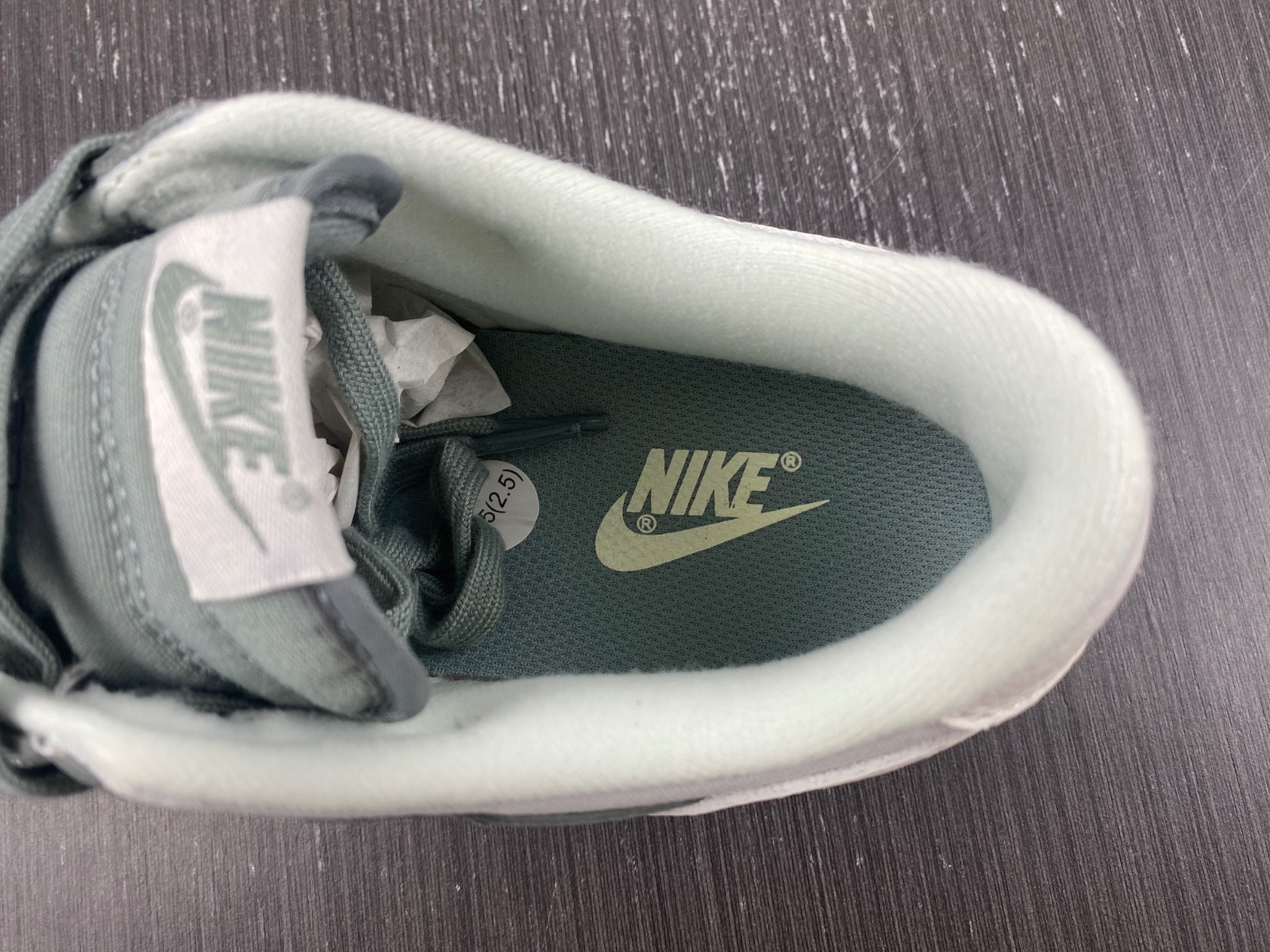 nike dunk low mica green men