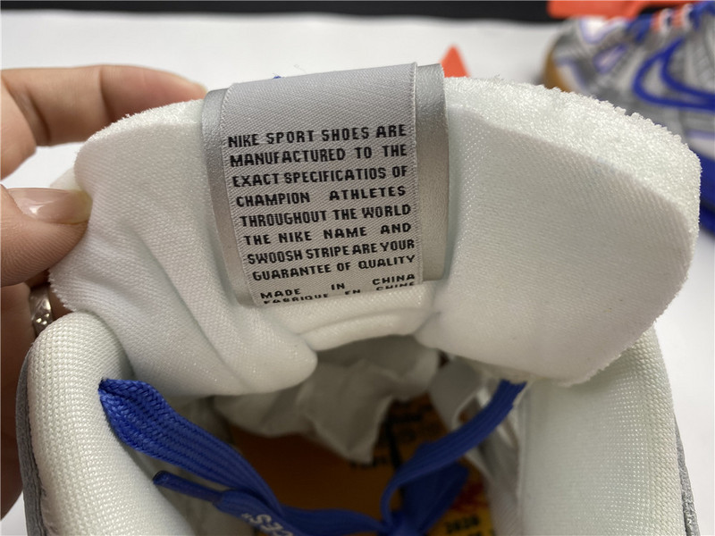 owt x nike air rubber dunk “university blue” cu6015-100