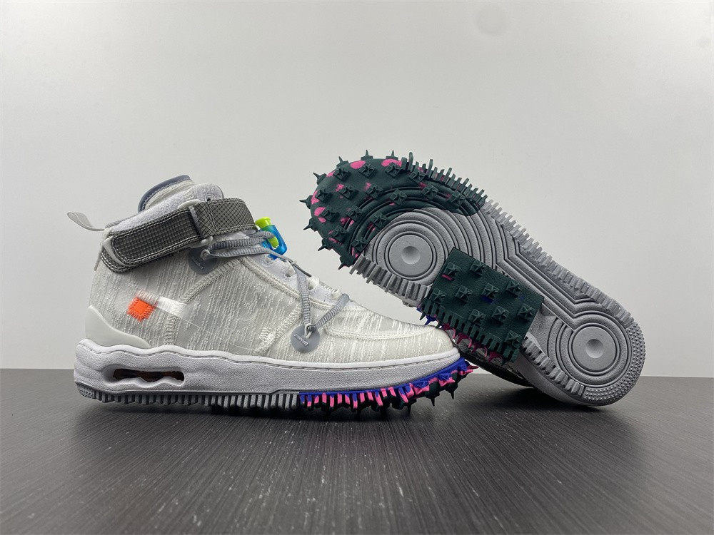 owt nike air force 1 mid white do6290-100