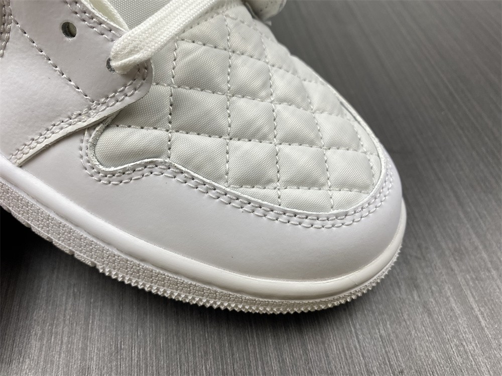 jordan 1 mid quilted white (w) - db6078-100