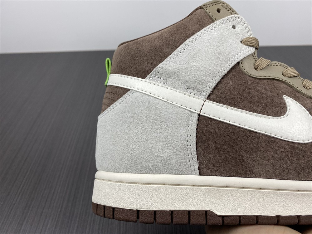 nike dunk high light chocolate - dh5348-100