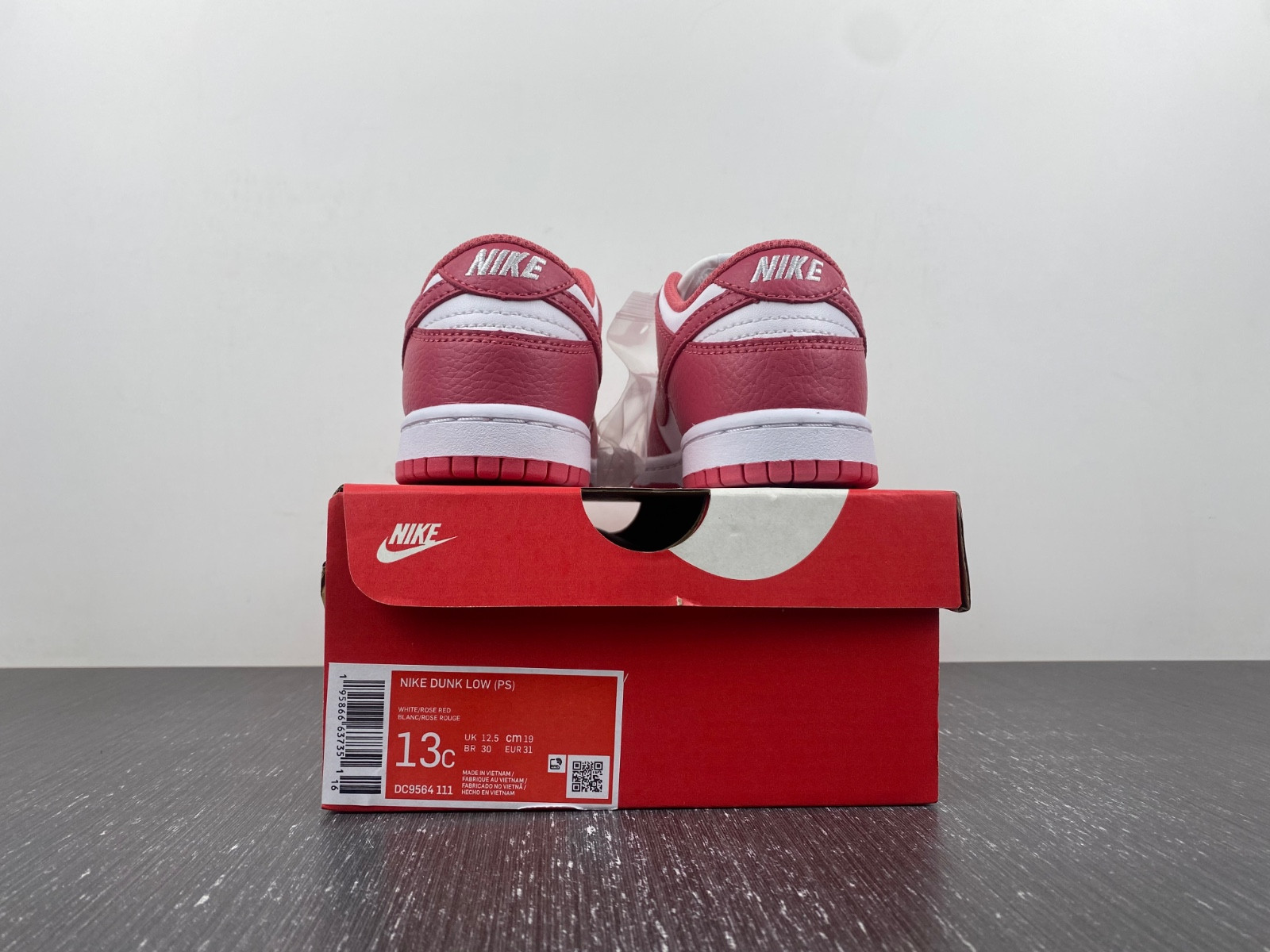 nike dunk low white gypsy rose (ps) kids