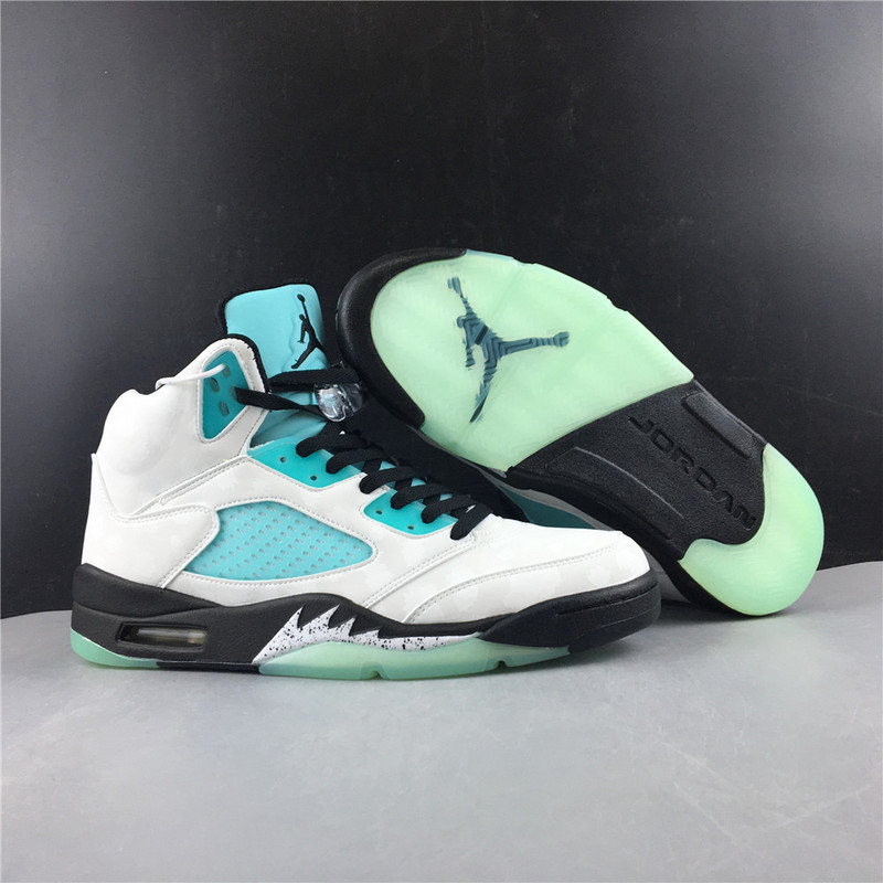 air jordan 5 island green cn2932-100