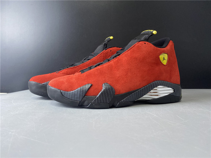 air jordan 14 “ferrari” 654459-670