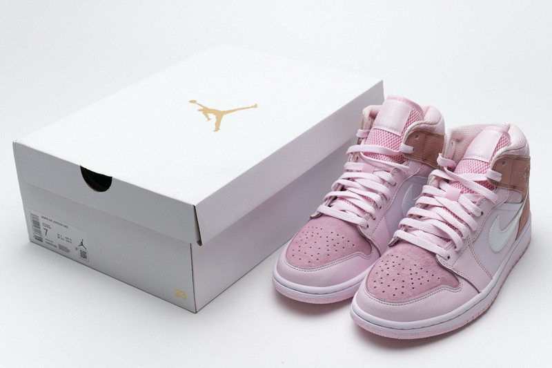 air jordan 1 mid“digital pink” cw5379-600