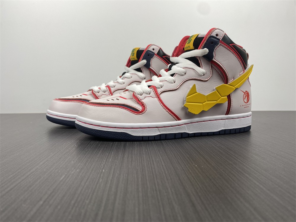 gundam x nike sb dunk high dh7717-100
