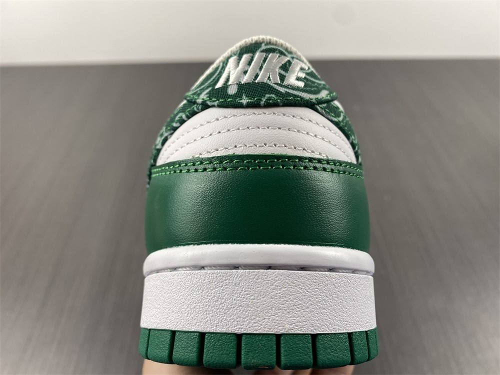 nike dunk low essential paisley pack green (w) dh4401-102