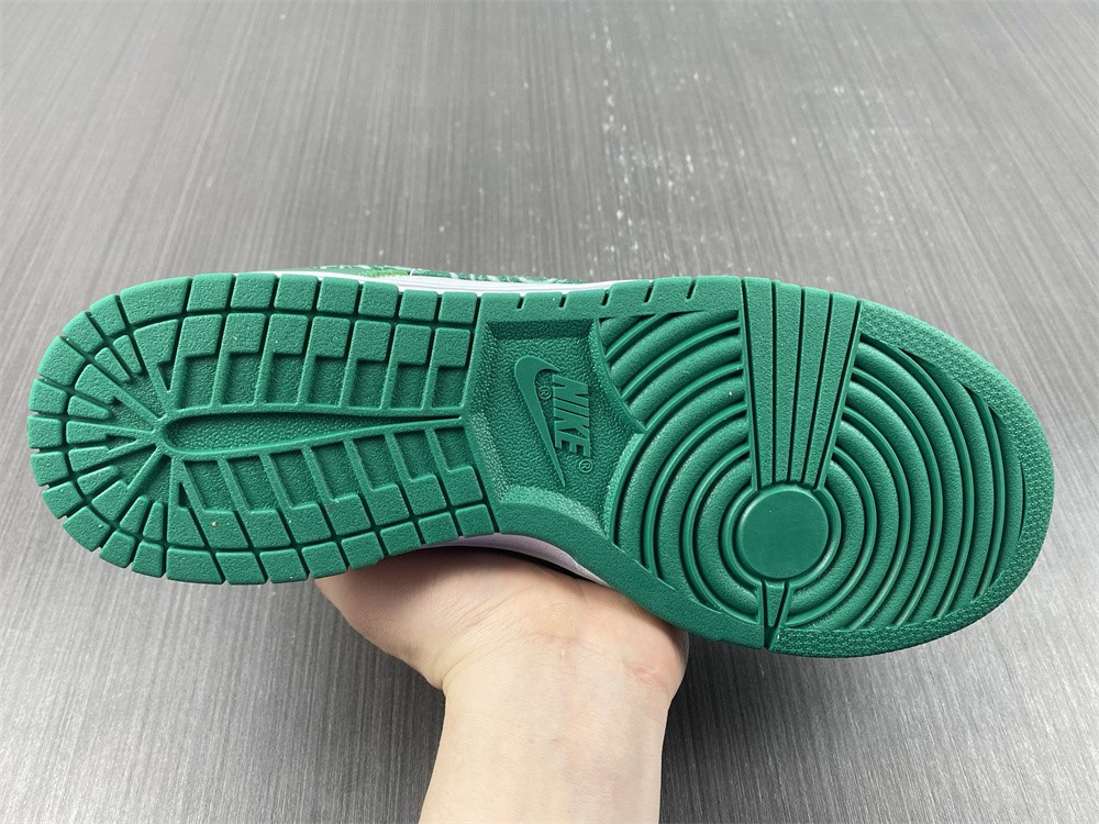 nike dunk low essential paisley pack green (w) dh4401-102