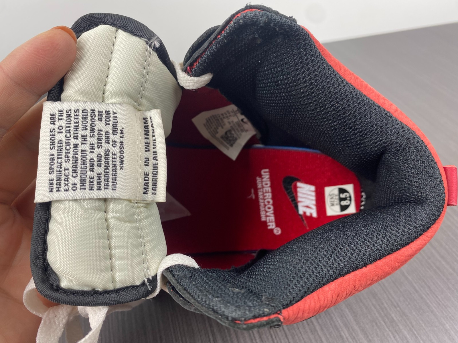 nike dunk high 1985 undercover uba - dd9401-600