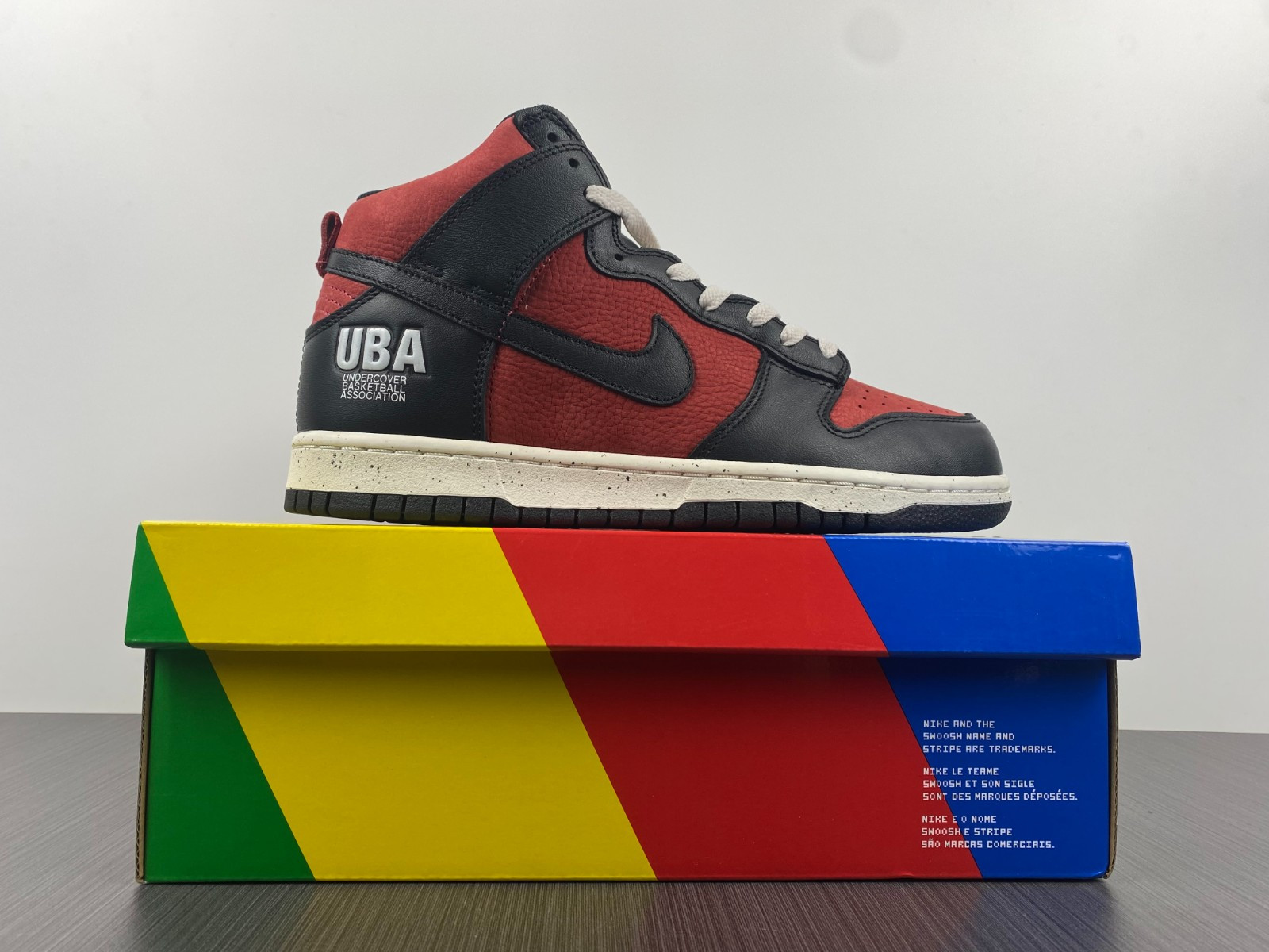 nike dunk high 1985 undercover uba - dd9401-600