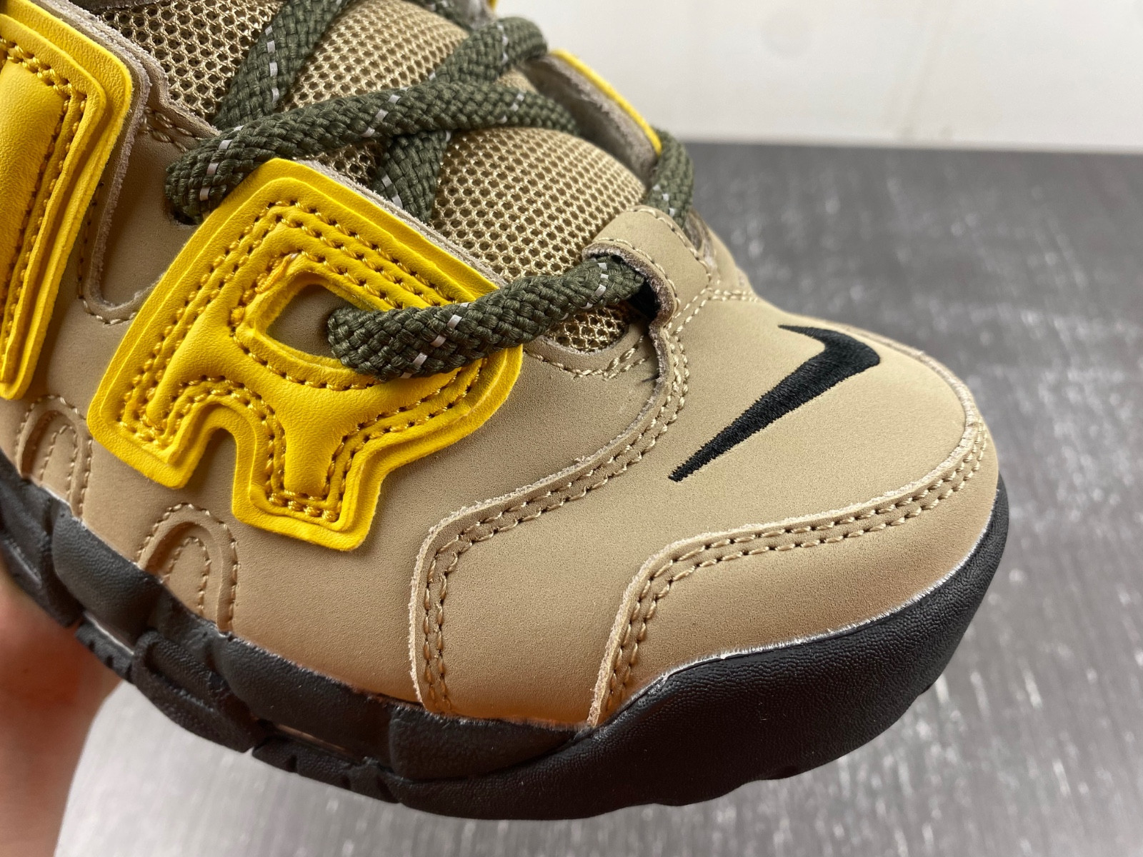 ambush x nike air more uptempo low “limestone” fb1299-200