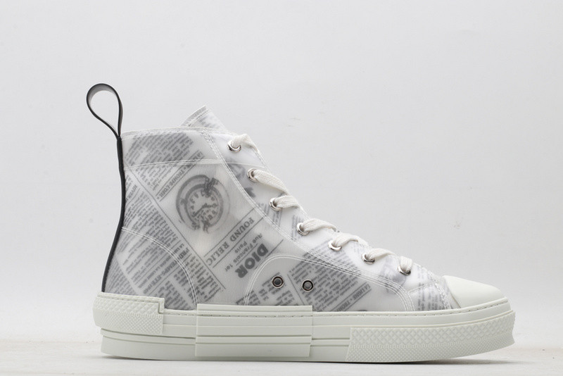 D*or b23 oblique high top sneaker