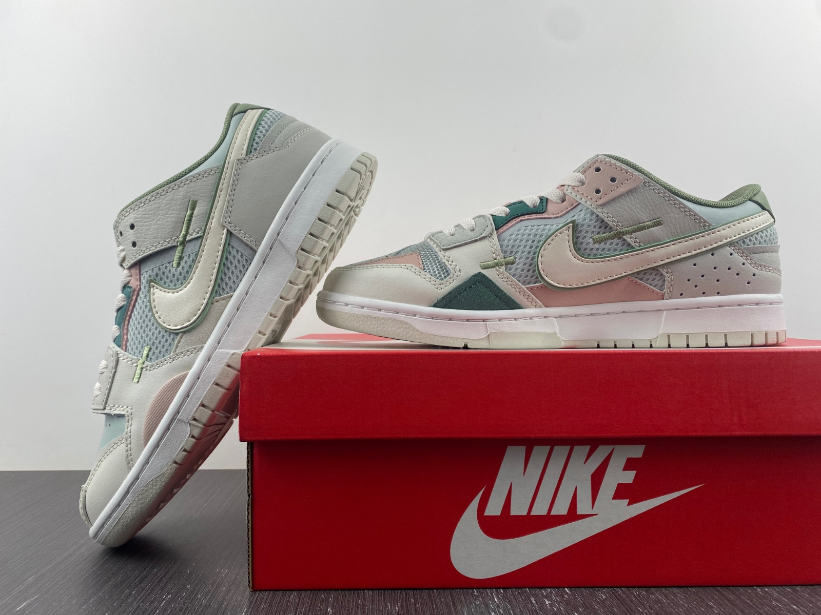 nike dunk scrap grey haze phanT0m - dm0802-001