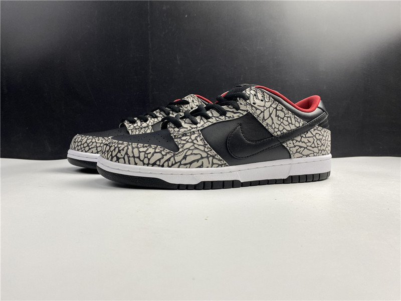nike sb dunk low “black cement 304292-131