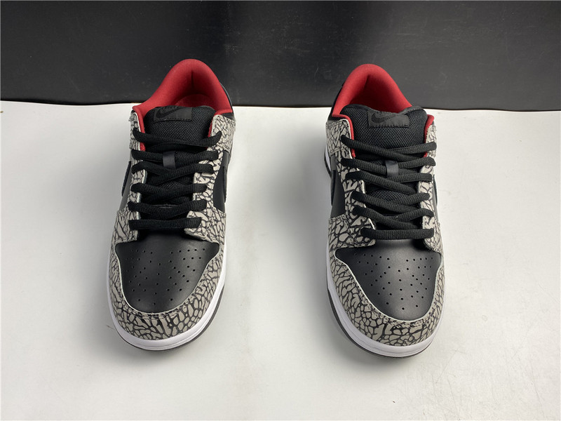 nike sb dunk low “black cement 304292-131