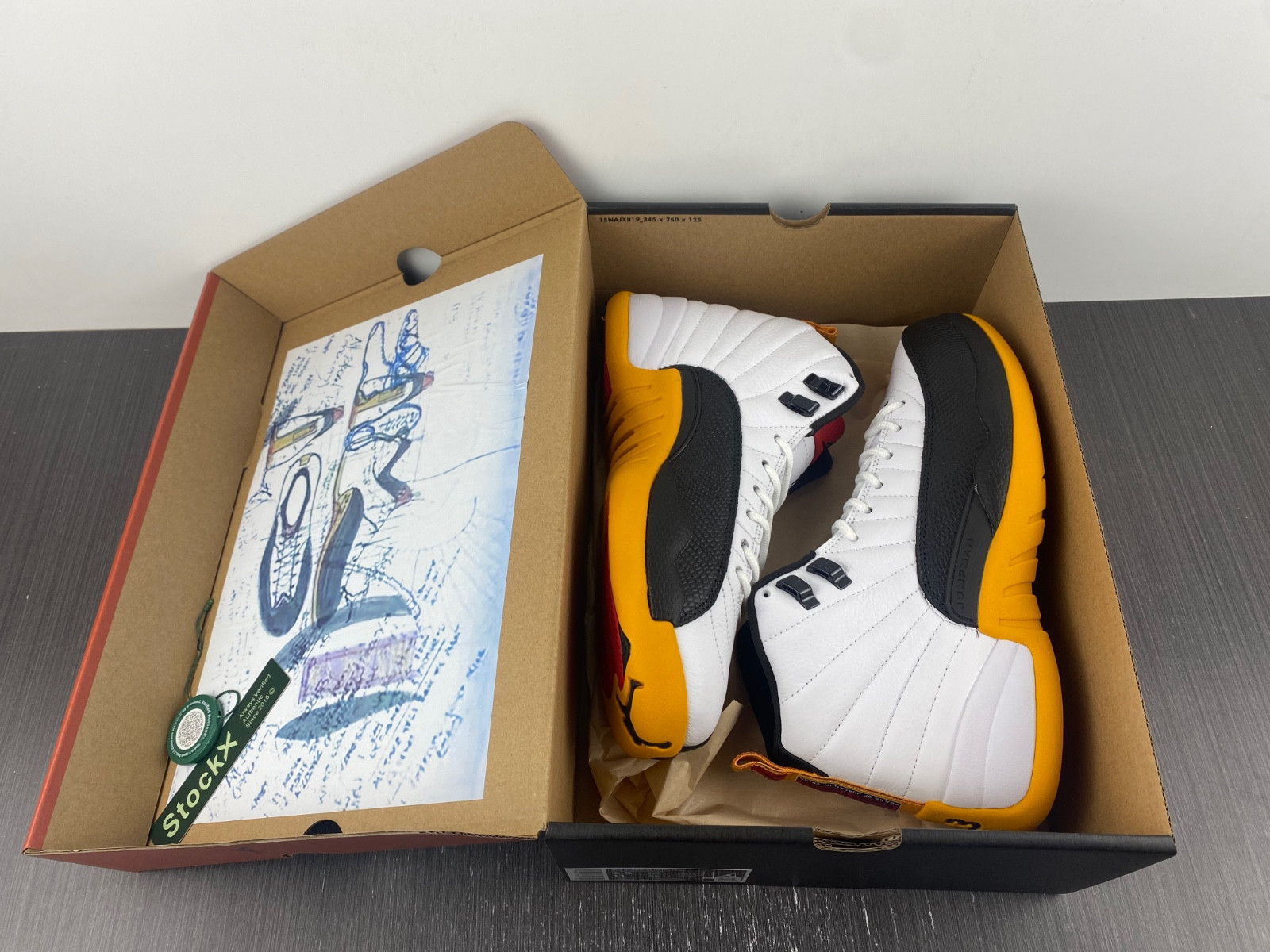 air jordan 12 “25 years in china dr8887-100