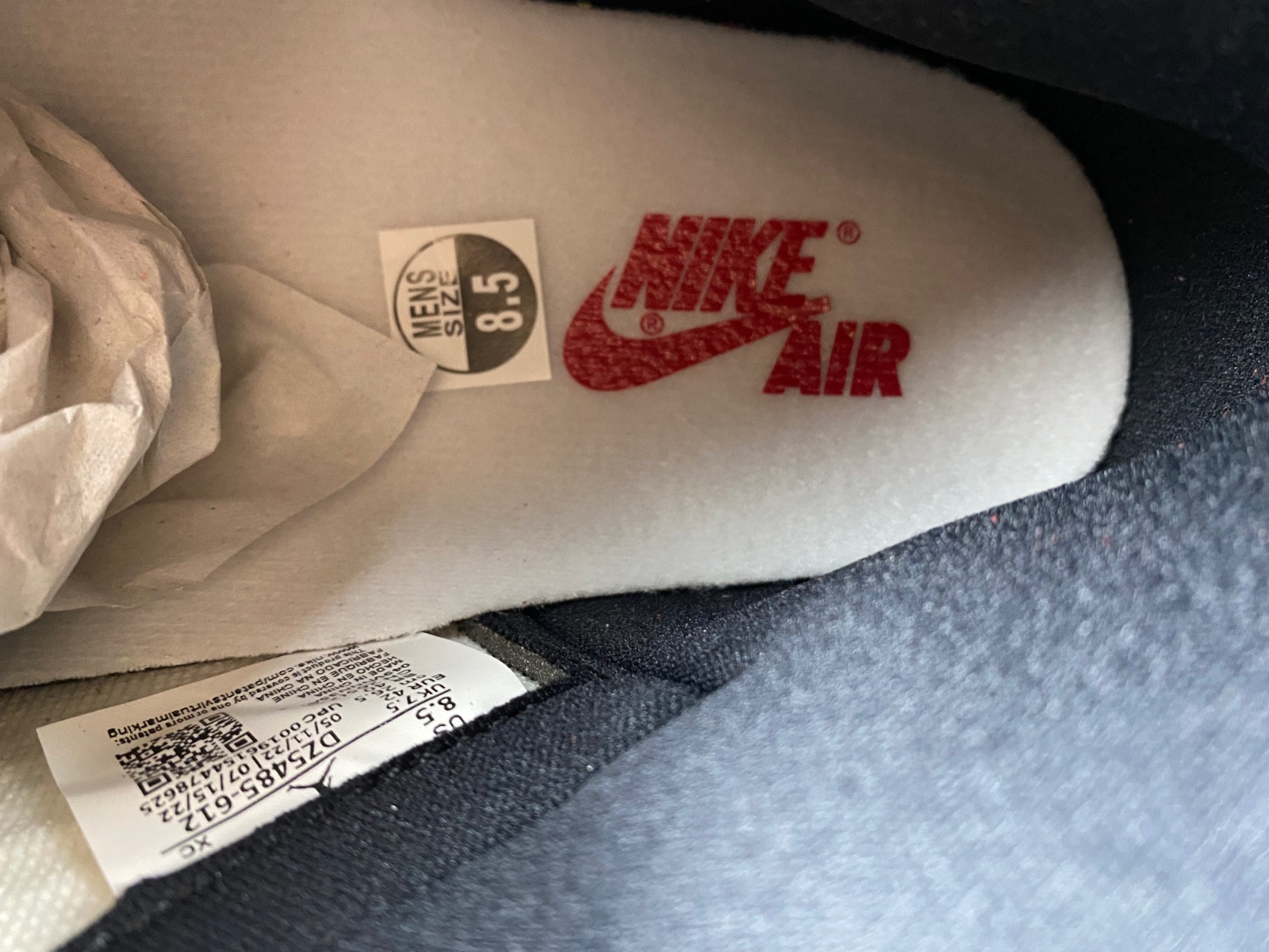 air jordan 1 lost and found dz5485-612