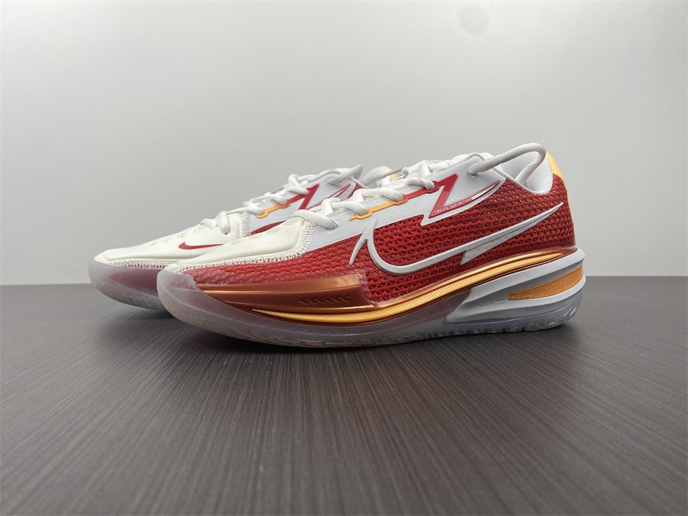 nike air zoom gt cut university red white yellow cz0176-100