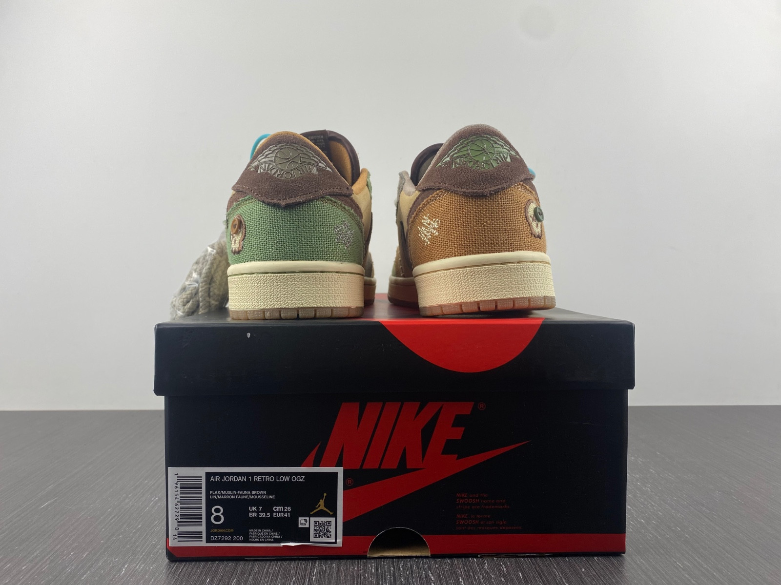 williamson x air jordan 1 low dz7292-200