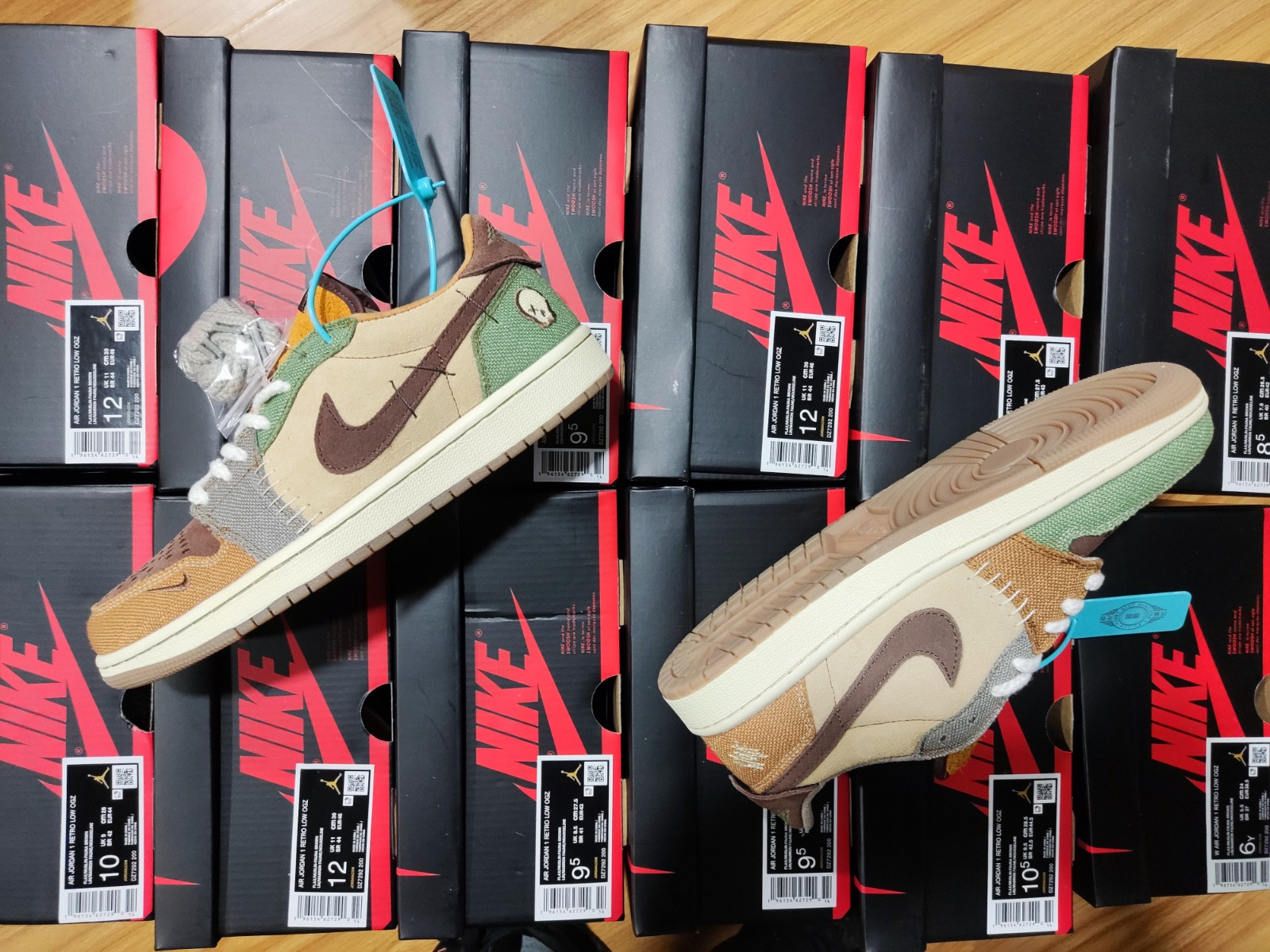 williamson x air jordan 1 low dz7292-200