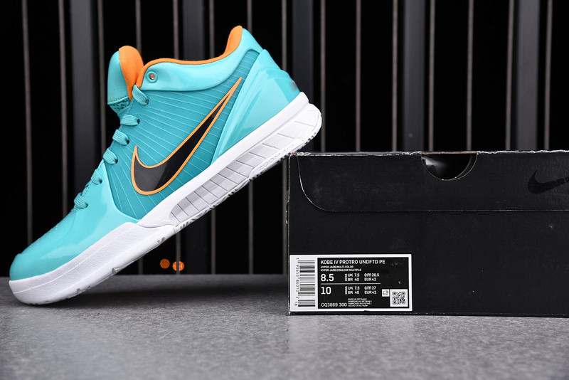 nike kobe 4 protro undefeated san antonio spurs men