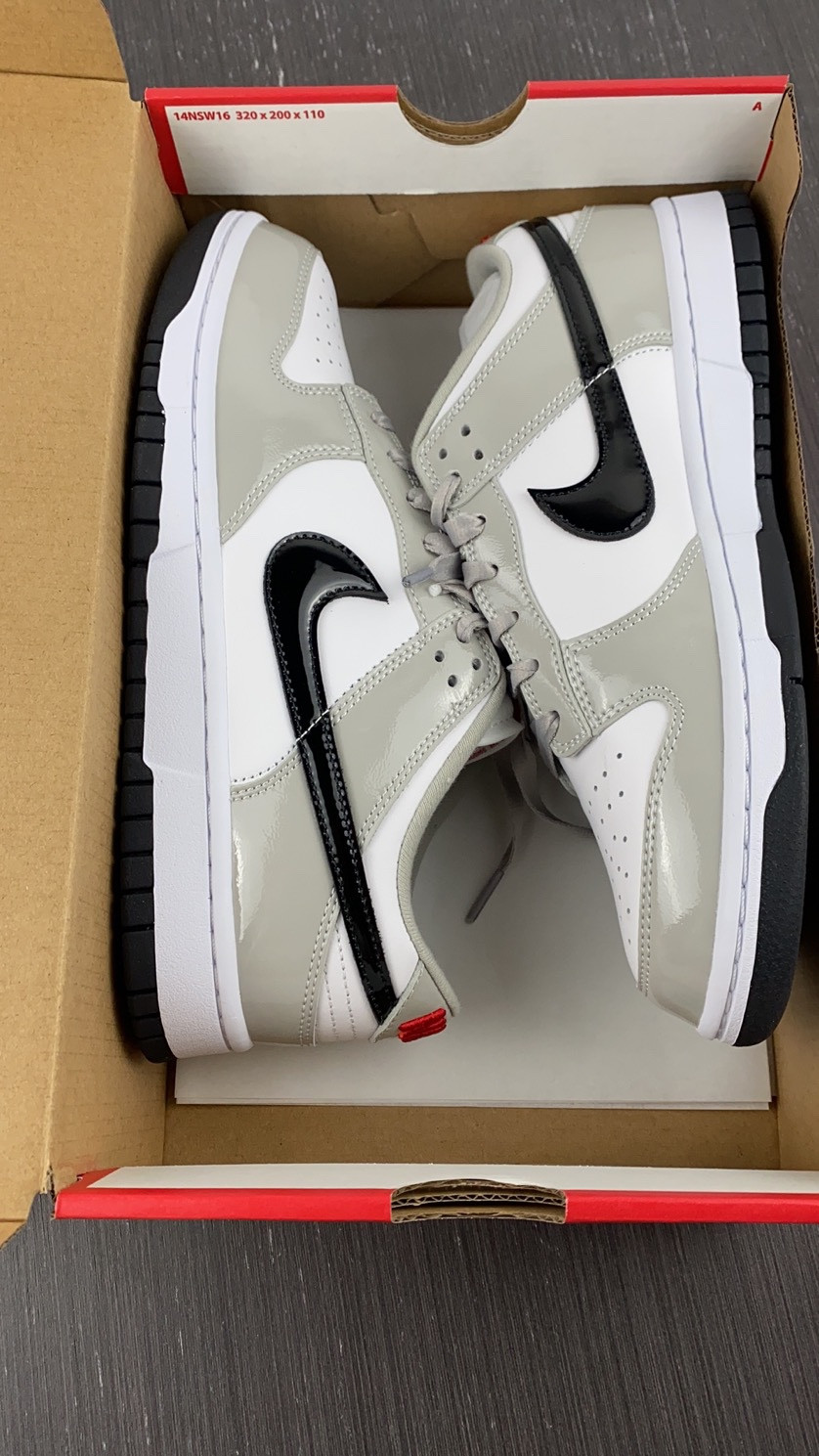 nike dunk low light iron ore (w) - dq7576-001