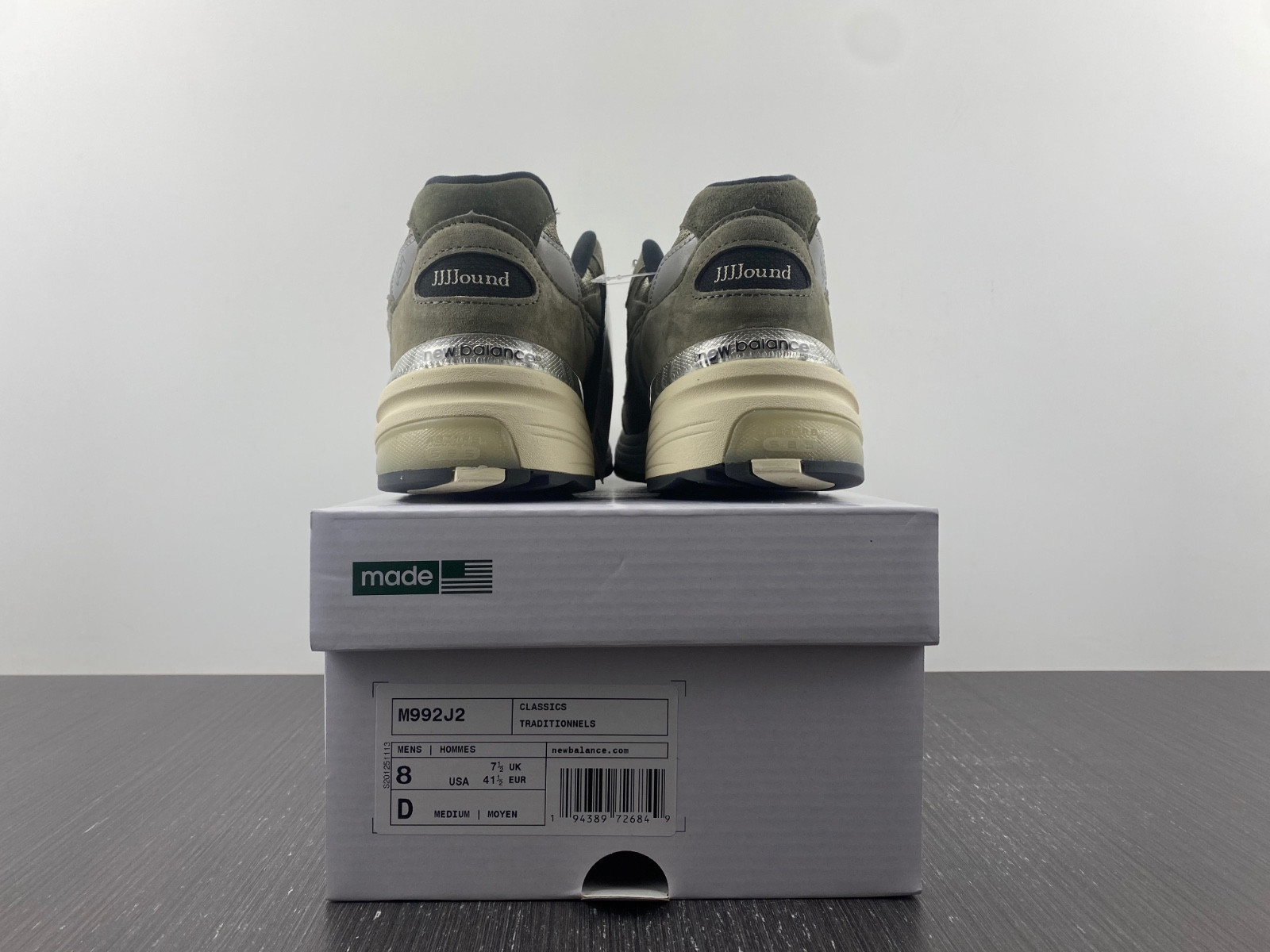 new Ba1an*e 992 jjjjound grey - m992j2