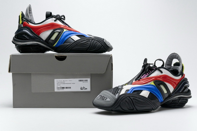 Ba*len*cia*ga 5.0 tyrex sneaker black blue red 617535 w2ck1 5001