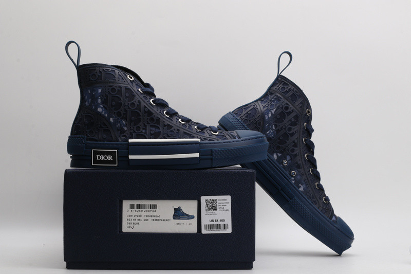 D*or b23 oblique high top sneaker