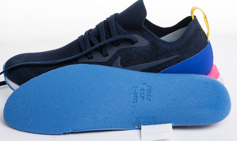 nike epic react flyknit college navy aq0067-400
