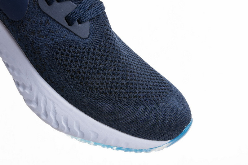 nike epic react flyknit college navy aq0067-400