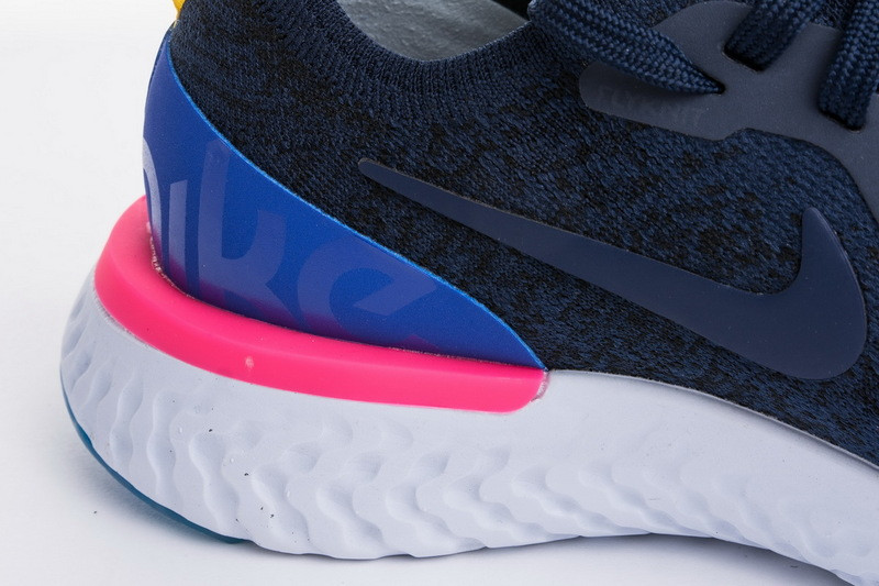 nike epic react flyknit college navy aq0067-400