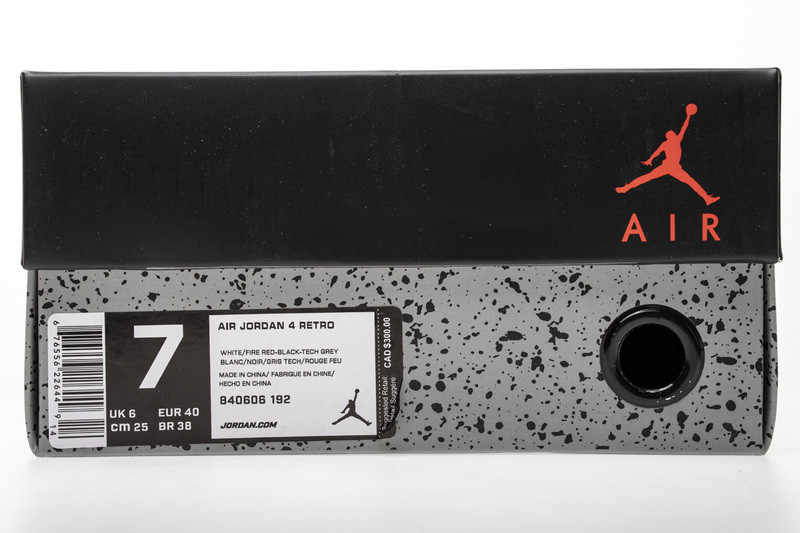 nike air jordan 4 white cement 840606-192