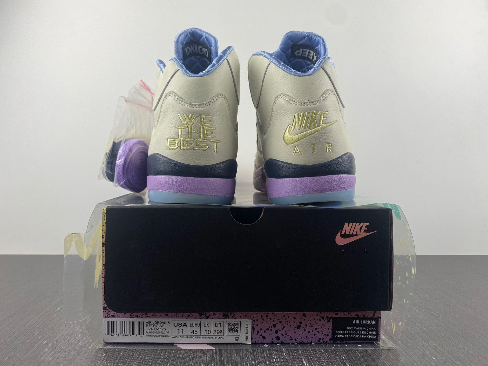 dj khaled air jordan 5 we the best dv4982-175