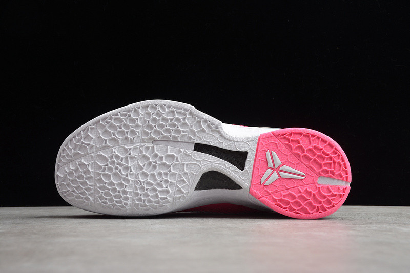 nike zoom kobe 6 think pink pinkfire metallic silver white cw2190-601