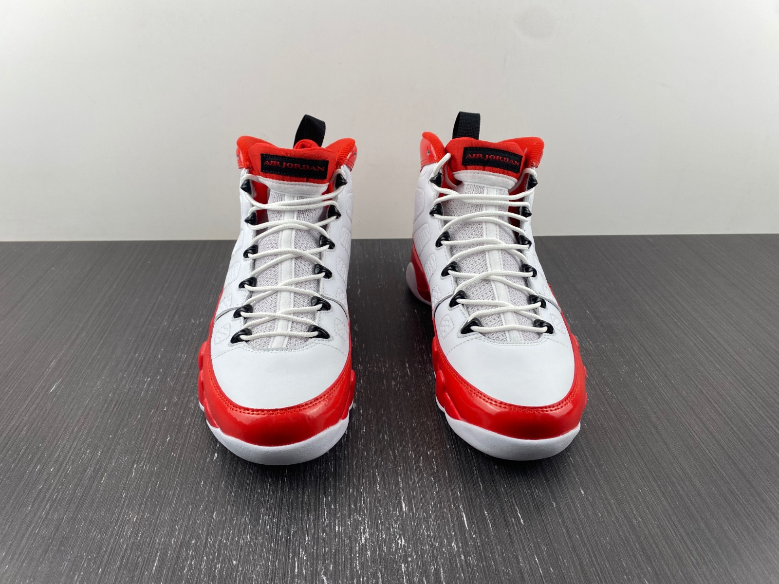 air jordan 9 white gym red red black 302370-160l