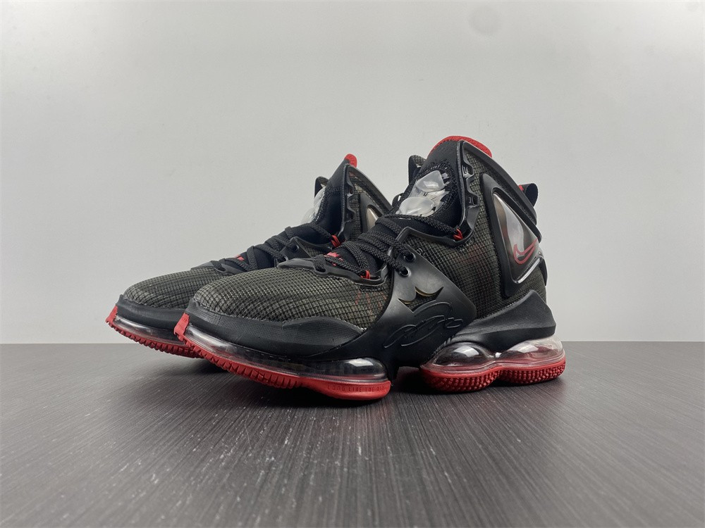 lebron 19 ep ''bred'' - nike - dc9340 001