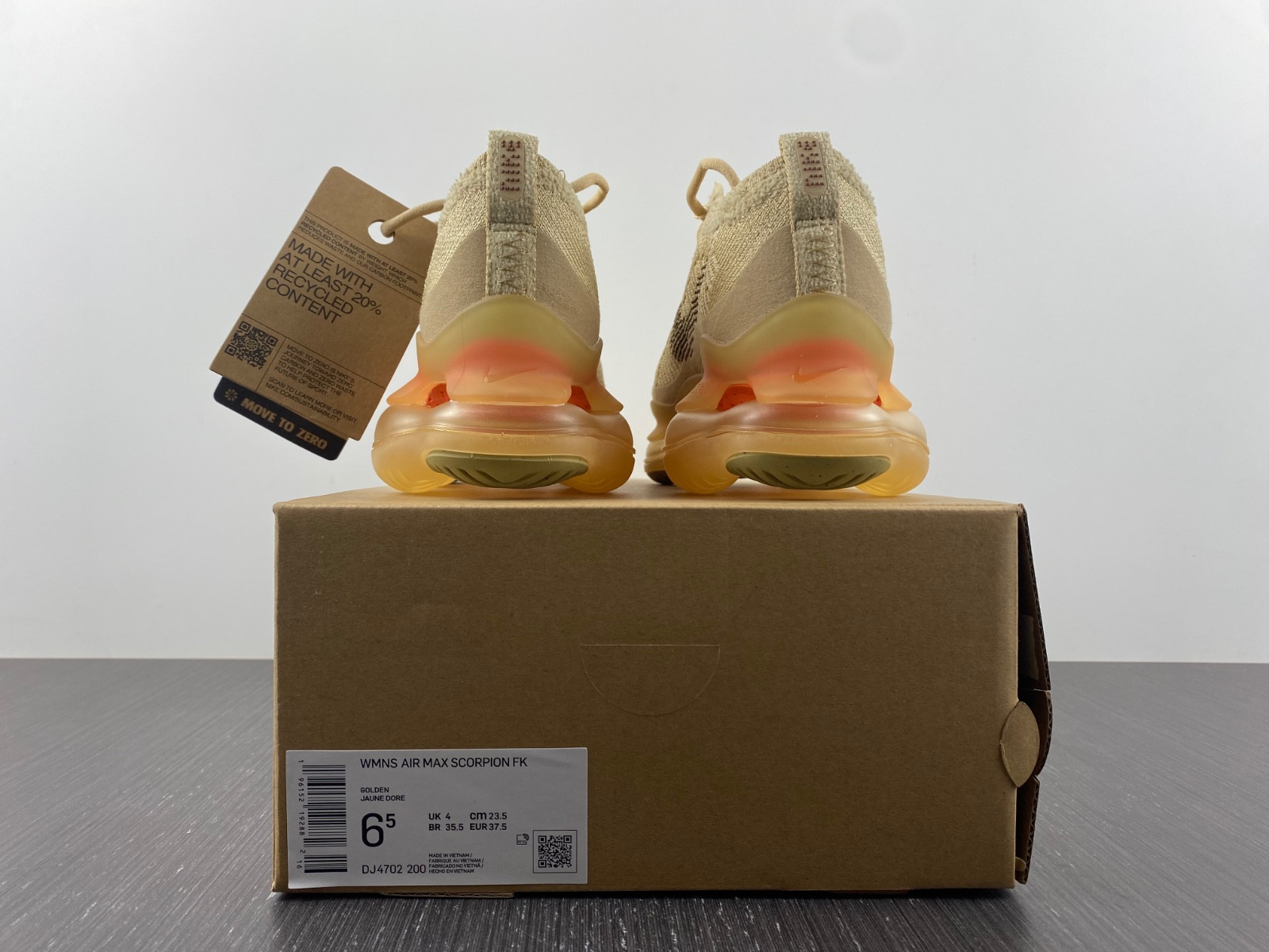 nike air max scorpion "wheat" dj4702-200