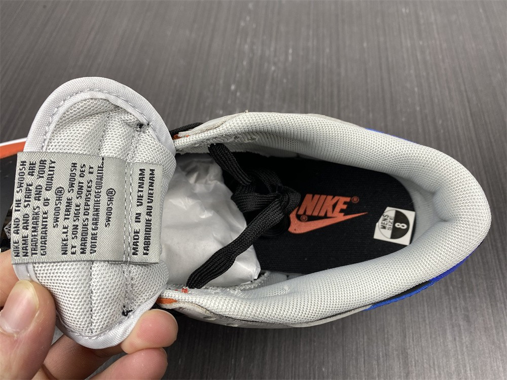 nike dunk low emb nba 75th anniversary knicks dd3363-002