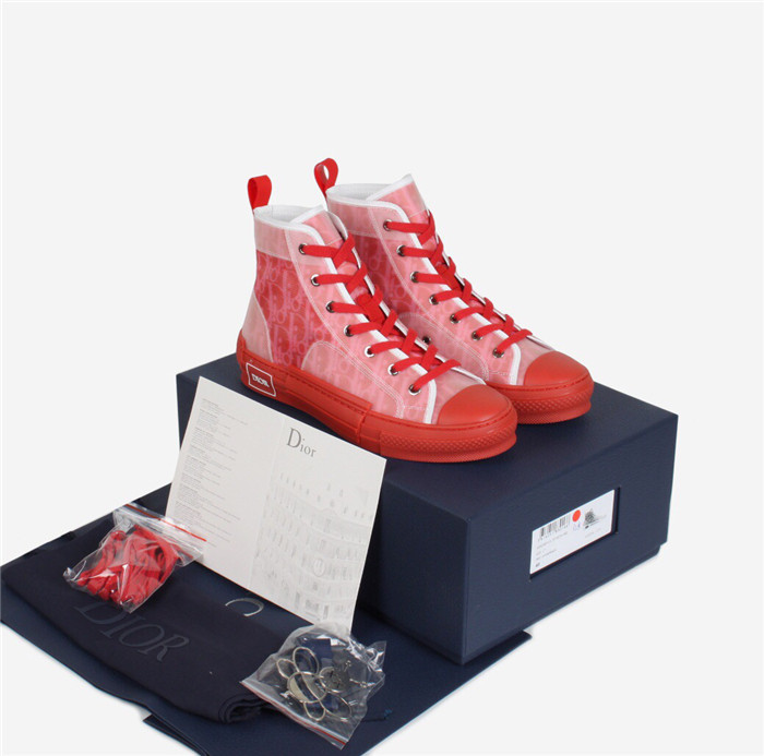 D*or b23 oblique high top sneaker