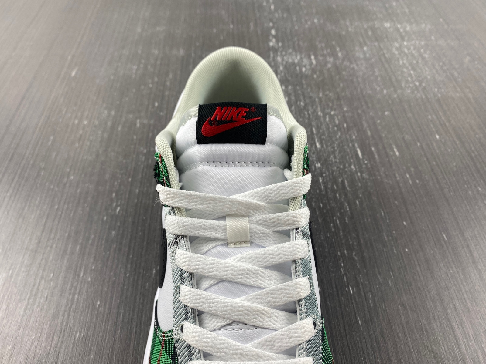 nike dunk low tartan plaid - dv0827-100