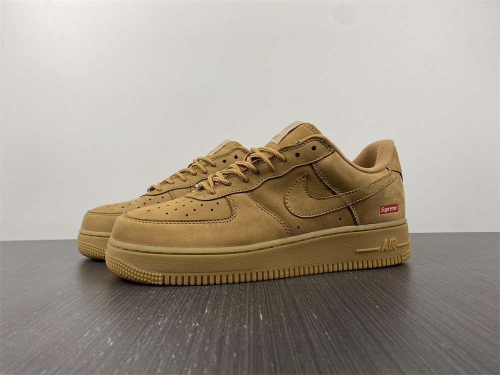 nike air force 1 low sp S*p reme wheat dn1555-200