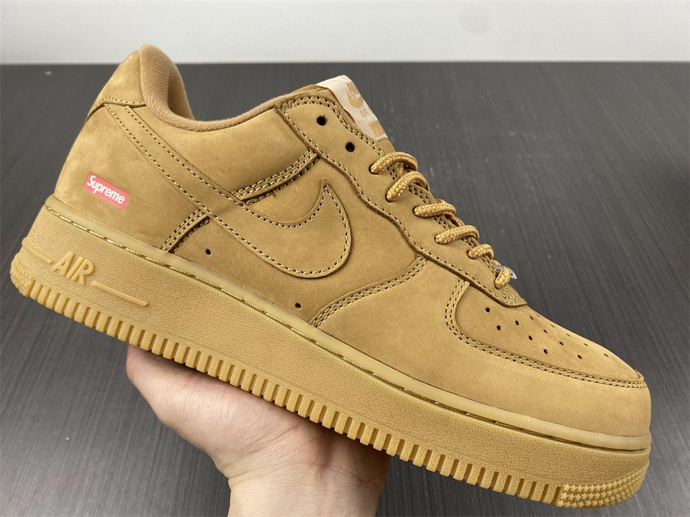 nike air force 1 low sp S*p reme wheat dn1555-200