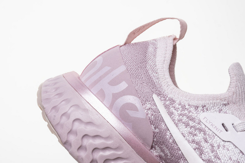 nike epic react flyknit pearl pink (w) aq0070-600