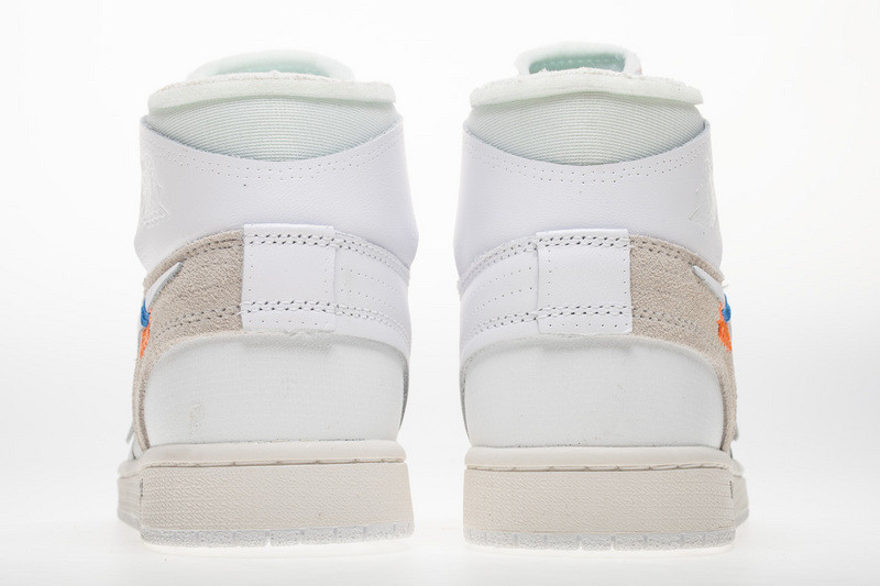 owt nike air jordan 1 retro high white aq0818-100