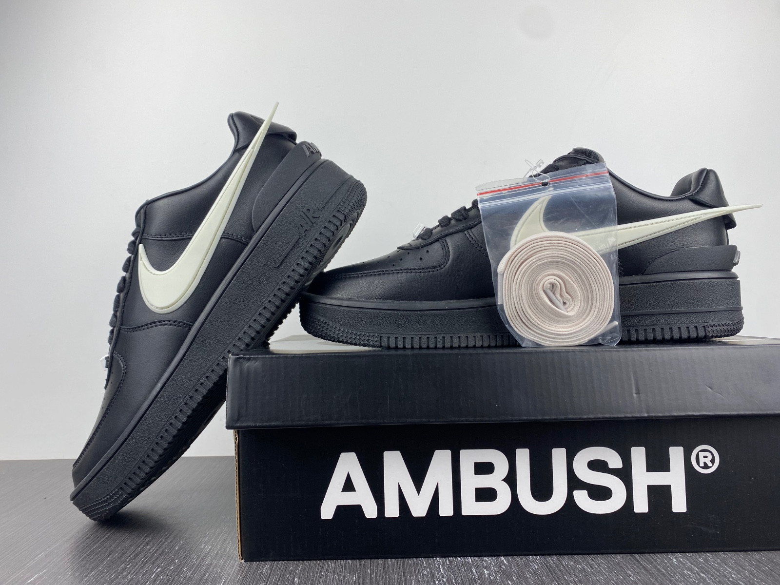 nike air force 1 low sp ambush black - dv3464-001