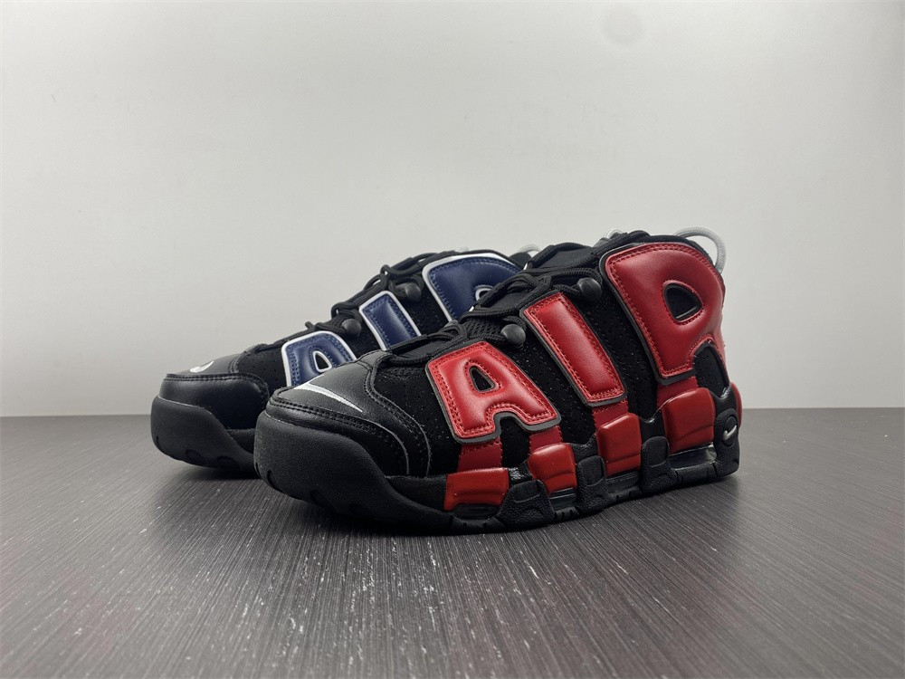nike air more uptempo alternates split navy red (gs) dm0017-001